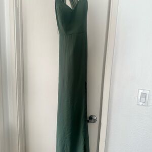 Azazie Davis Bridesmaids Dress - Eucalyptus